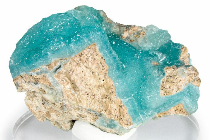 Glistening Sky-Blue Hemimorphite - Congo #348566